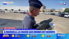 JO 2024: les forces de l'ordre luttent contre l'usage interdit de drone