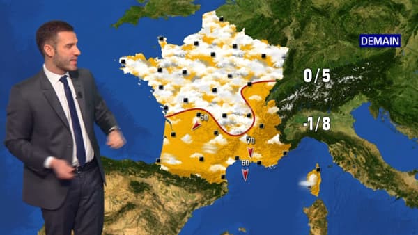 Prévisions météo pour le samedi 22 janvier 2022