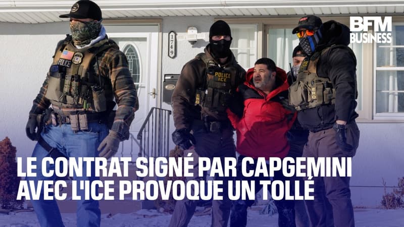 Le contrat signé par Capgemini avec l'ICE provoque un tollé