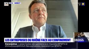 "60% des entreprises ne sont pas à l'arrêt": les entreprises du Rhône face au confinement