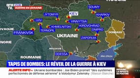 Frappes russes: 83 missiles tirés sur l'Ukraine ce lundi, des lieux civils touchés
