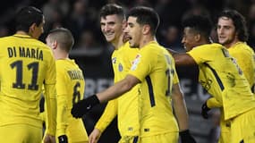 les joueurs du PSG