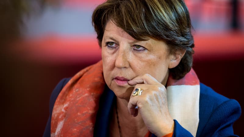 La maire de Lille Martine Aubry, le 13 septembre 2014