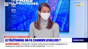 Levallois-Perret: pour la maire, Agnès Pottier-Dumas, "le télétravail oblige" les quartiers d'affaires à se "réinventer"