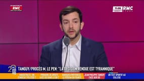 Inéligibilité de Marine Le Pen : "La décision rendue est tyrannique !", assure Jean-Philippe Tanguy