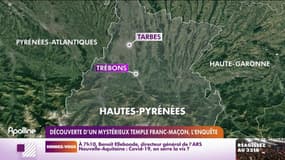  Dans les Hautes-Pyrénées, un groupe d'amis découvre un temple franc-maçon