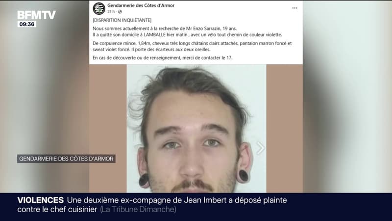 Une battue pour retrouver Enzo, 19 ans, dans les Côtes-d'Armor