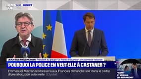 Jean-Luc Mélenchon: "Le grand responsable de ce chaos c'est [Christophe Castaner] et la hiérarchie" policière