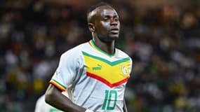 Sadio Mané avec le Sénégal en septembre 2022