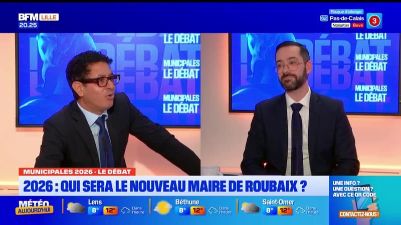 Débat Roubaix : échange houleux ente Karim Amrouni et David Guiraud