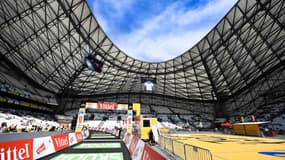 Le stade Vélodrome a accueilli l'arrivée de la 20e étape du Tour de France 2017. 