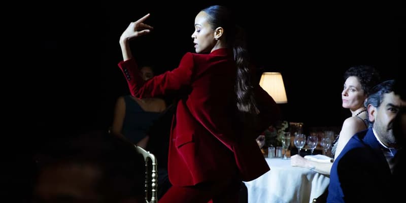 Zoe Saldana dans le film "Emilia Perez" de Jacques Audiard