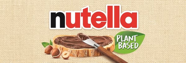 Le logo "Nutella Plant Based" déposé par le groupe Ferrero auprès de l'Office italien des brevets et des marques (UIBM) en décembre 2023.