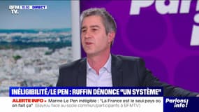 Inéligibilité/Le Pen : Ruffin dénonce "un système" - 01/04