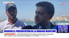 Marseille: la mairie présente sa nouvelle brigade maritime