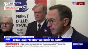 Lutte contre le trafic de drogue: "Il nous faut un nouveau texte de loi", estime Bruno Retailleau