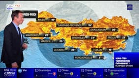 Météo Sud: des averses persistantes toute la journée, 19°C à Arles et 21°C à Fréjus