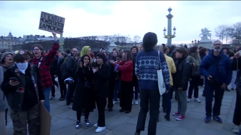 Une nouvelle manifestation est en cours à Paris.