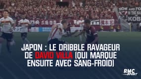Japon : Le dribble ravageur de David Villa (qui marque ensuite avec sang-froid)