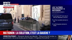 Bruno Retailleau arrive à Matignon pour s'entretenir avec Sébastien Lecornu