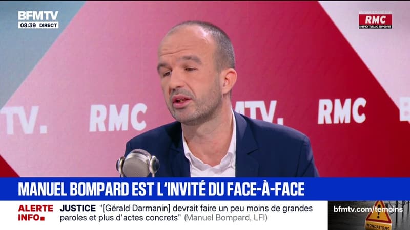 Narcotrafic: "Ce n'est pas rôle de la police municipale de traquer les dealers", déclare Manuel Bompard (LFI)