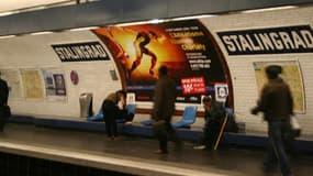 La station de métro Stalingrad à Paris.
