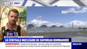 Ukraine: la centrale nucléaire de Zaporijia bombardée