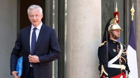 Le ministre de l'Economie et des Finances Bruno Le Maire à l'Elysée le 18 juillet 2022