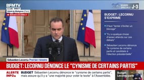Sébastien Lecornu souhaite "garder une cible de déficit à moins de 5% du PIB"