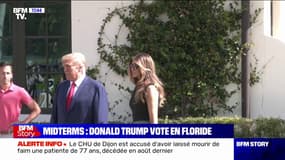 Élections de mi-mandat aux États-Unis: Donald et Melania Trump votent en Floride