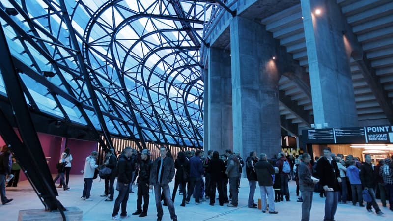 Le stade Océane du Havre lors de son inauguration en 2012. 