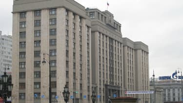 La Douma à Moscou, chambre basse du Parlement russe.