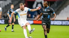 Jul au duel avec Éric Abidal, au Vélodrome le 13 octobre 2021