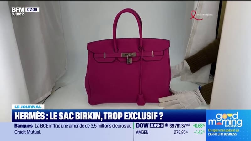 Hermès: le sac Birkin, trop exclusif?