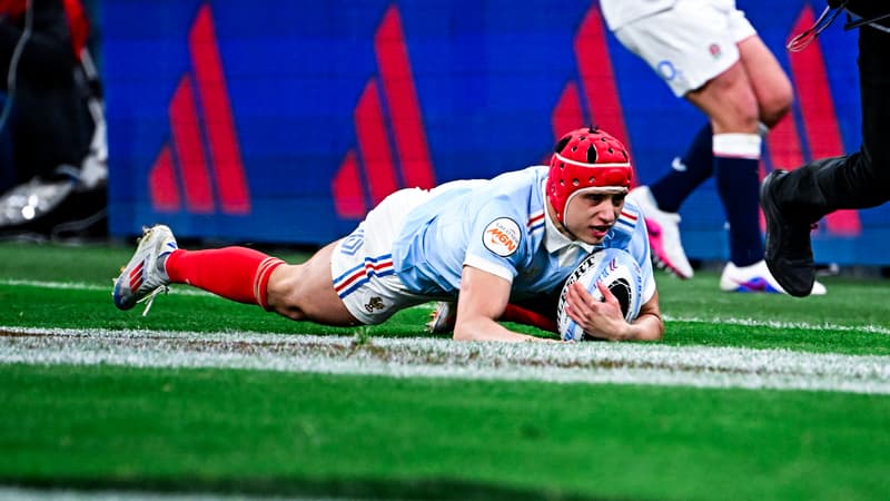 France-Angleterre: quatre essais en un match et une impression de dépendance... Comment Louis Bielle-Biarrey a changé de dimension avec les Bleus lors des 6 Nations