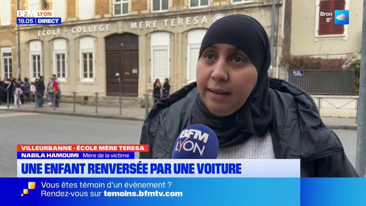 Villeurbanne : une enfant renversée par une voiture