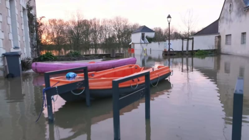 "Une crue d'ampleur historique": une commune du Maine-et-Loire entièrement évacuée en raison des inondations