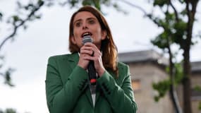 Marine Tondelier, secrétaire nationale des Écologistes, le 17 juin 2024 à Montreuil