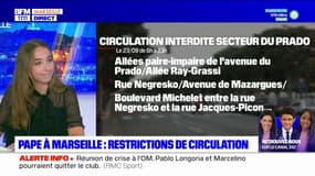 Venue du pape à Marseille: d'importantes restrictions de circulation à prévoir