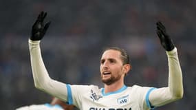Adrien Rabiot avec l'OM en février 2025.