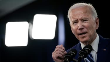 Joe Biden, lors d'une intervention sur la vaccination contre le Covid-19 aux Etats-Unis, à la Maison Blanche le 29 mars 2021