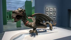 L'exposition "Animaux fantastiques" au Louvre-Lens, le 26 septembre 2023
