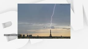 Les orages de mardi soir ont touché Paris et une partie de l'Ile-de-France
