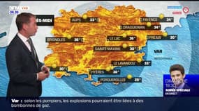 Météo Var: les températures vont s'intensifier ce vendredi après-midi, jusqu'à 33°C au Lavandou