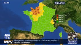 La météo pour ce samedi 15 décembre 2018