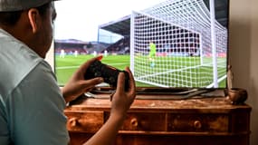 Un joueur sur FIFA 20
