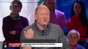 #Uniformes - "Le maire de Provins n'est pas courageux. Il se fait gouverner par les 37% qui sont contre cette mesure". #DidierGiraud #GGRMC