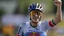 Remco Evenepoel vainqueur de la 15e étape du Tour de France sur le plateau de Solaison, 19 juillet 2026