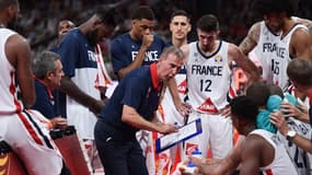 Les Bleus autour de Vincent Collet