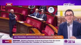 Les premières missions du gouvernement Bayrou 